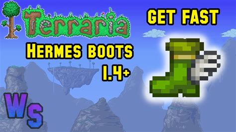 terrair hermes boots|Terraria 1.4.4.9 Hermes boots seed.